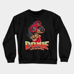 Dachshund Unleashed Crewneck Sweatshirt